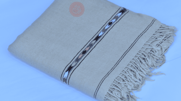 Sayadar Lamb Wool Shawl - Image 2