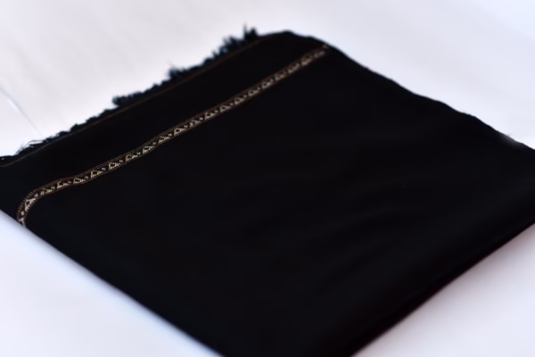 Gents Ring Shawl Black