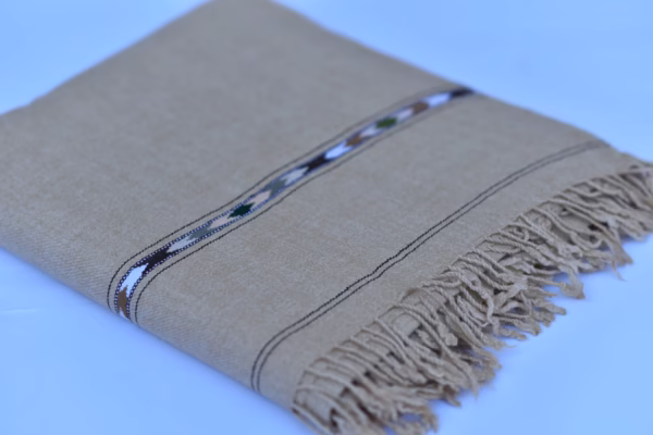 Handmade Lamb Wool Shawl for Gents