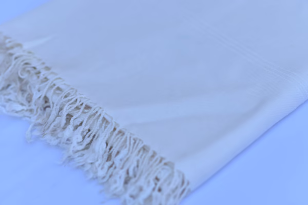 Single border woolen shawl